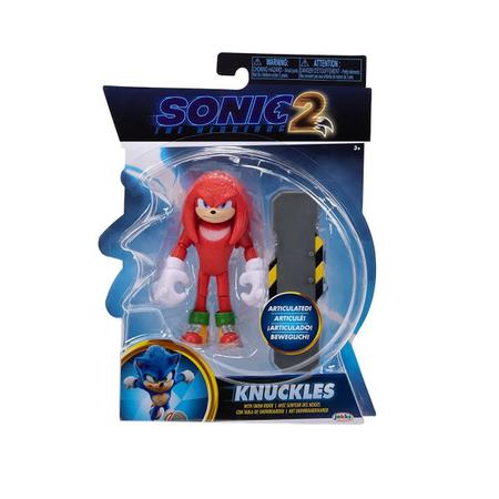 Boneco Sonic 2 - Knuckles - 3409 - Candide - Real Brinquedos