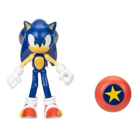 Imagem de Brinquedo Boneco Sonic Com Acessorio Sonic Candide 3407