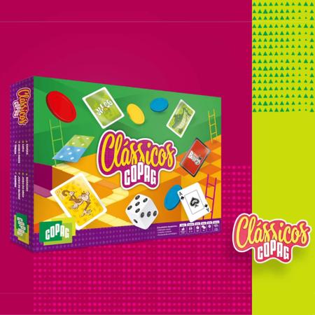 Jogos Diversos Copag  Lister - Jogos Clássicos Ludo, Trilha