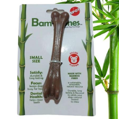 Brinquedo cães mordedor pet osso bamboobone bacon pequeno - JAMBO Imagem de Brinquedo cães mordedor pet osso bamboobone bacon pequeno