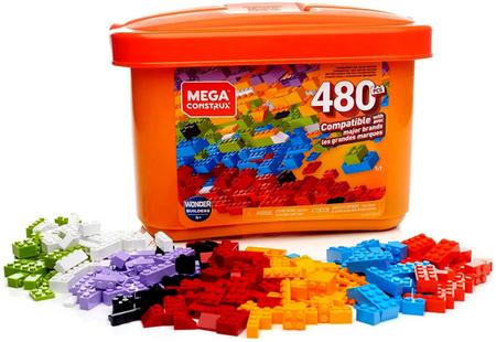 Brinquedo Educativo Mega Blocos de Montar 120 Peças - Pirlimpimpim  Brinquedos