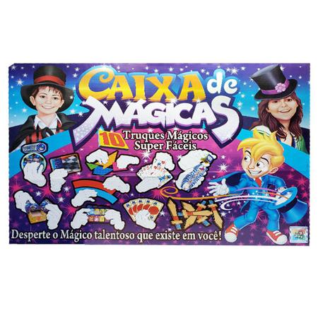 Jogo Infantil Super Mágicas Aprenda Os Truques Mágico Cartas - R$ 20,09