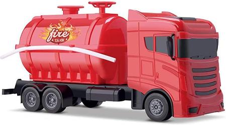 Brinquedo Infantil Caminhao Tanque De Agua Water Tank Orange Toys -  Papellotti