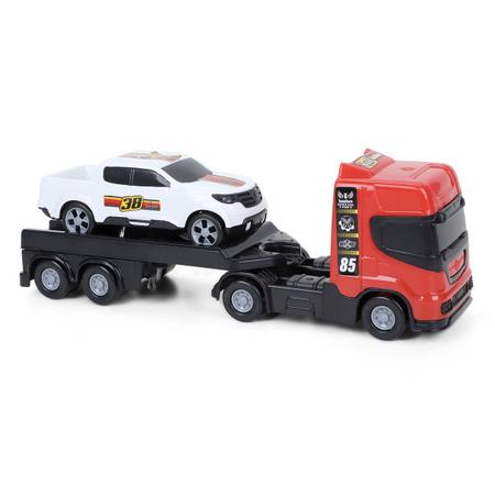 Caminhão Guincho Reboque Super Truck - 39 cm - Smile Toys Brinquedos