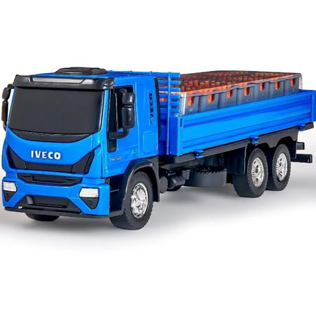 Caminhão Iveco Tector Baú com acessórios - Usual Brinquedos - Azul -  Caminhões, Motos e Ônibus de Brinquedo - Magazine Luiza