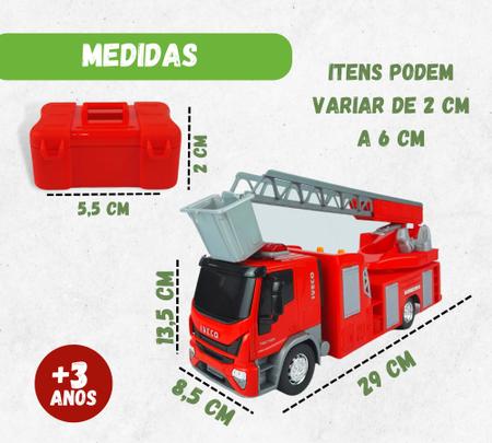 Caminhão Roda Livre - Iveco Tector Bombeiro - Usual Brinquedos -  WebContinental