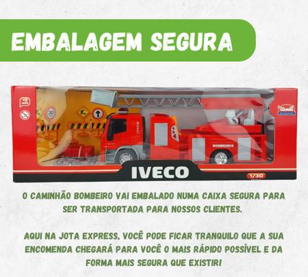 CAMINHÃO BOMBEIRO IVECO TECTOR USUAL BRINQUEDOS