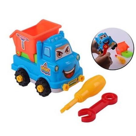 Imagem de Brinquedo Caminhão de Plástico Monta e Desmonta 3 Peças   - 58450