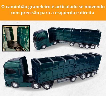 Caminhão Iveco Graneleiro Articulado Que Abre Infantil