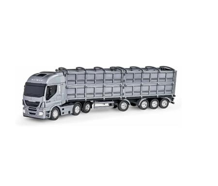 PHD BRINQUEDOS  Miniatura Iveco Hi Way Graneleira Usual