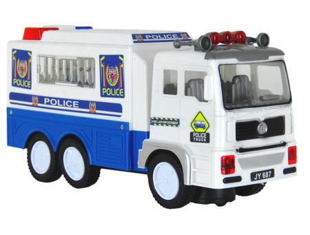 Caminhão de brinquedo Truck Polícia Preto Bs Toys - Pedagógica