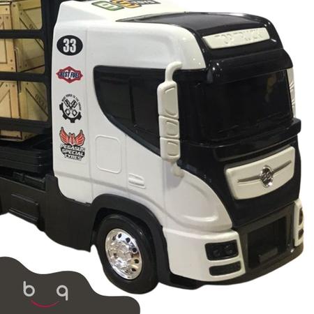 Caminhão Brinquedo Boiadeiro Com Boizinhos Top Truck