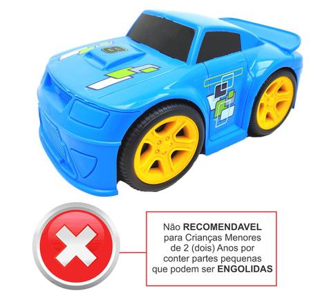 Imagem de Brinquedo Carrinho Bobby Special Super Carros Esportivo Usual Azul