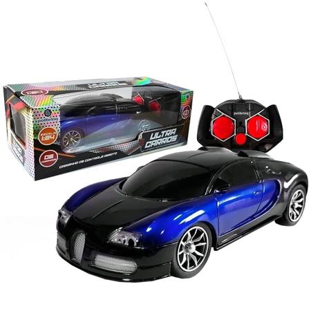 Carrinho De Controle Remoto Brinquedo Ultra Carro 6 Comandos - Polibrinq