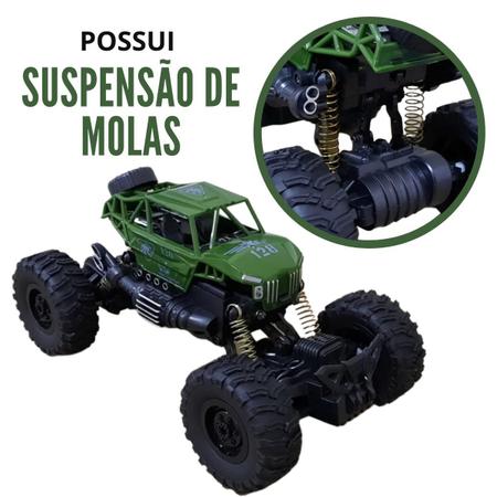 Carrinho Controle Remoto 4X4 Verde Bw192Vd - Importway - Carrinho de Controle  Remoto - Magazine Luiza