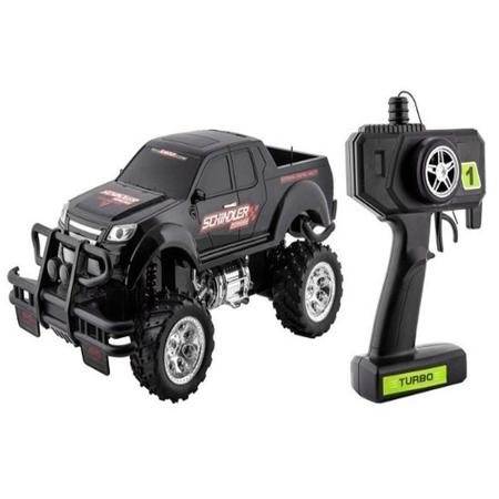 Brinquedo Carrinho de Controle Remoto Pick Up Monster Para Crianças - Polibrinq - Baby&Kids