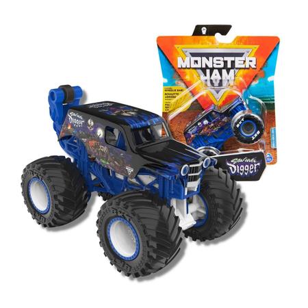 Sunny Brinquedos Monster Jam - 1:64 Die Cast Truck Eltorlocblk, Multicor