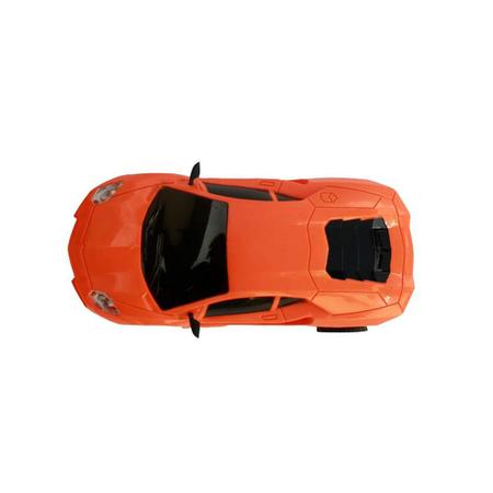 Imagem de Brinquedo carrinho radical controle remoto 1:18 laranja