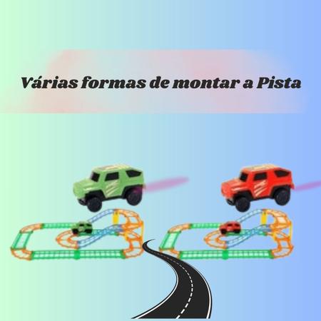 Imagem de Brinquedo Carro e Pista Iluminada 40cm Infantil