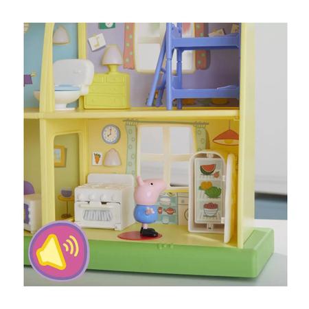 Casa Peppa Pig Luxo Dupla com Família Pig - HappyHouse - Casinha de Boneca  - Magazine Luiza