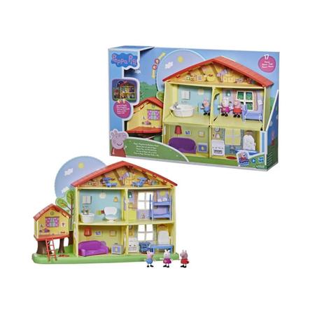 Brinquedo Casinha Peppa Pig Diversao Noite Dia F2188 Hasbro