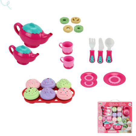 Conjunto De Chá Com 19 Peças De Brinquedo Infantil - Compre Agora