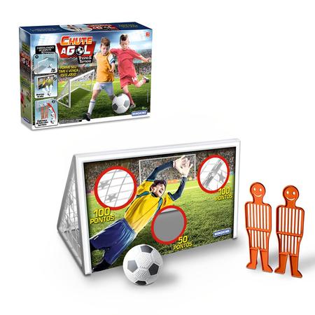 Jogo Futebol De Mesa Game Chute 2 Em 1 BrinqueMix Brinquedo