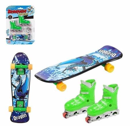 Kit 2 Skate de Dedo com Obstáculo Jah - Sunny 2893 - UPA STORE