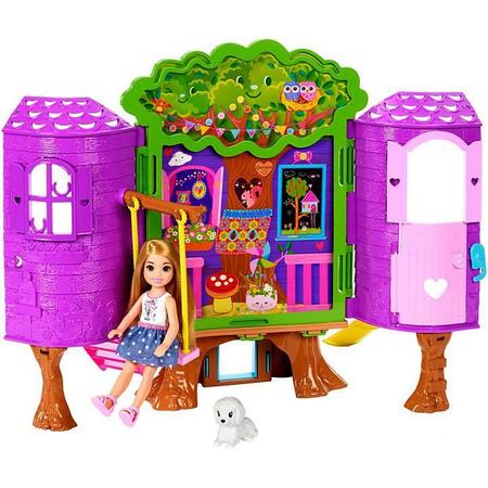 Casa da Chelsea Playhouse Mattel - Casinha de Boneca - Magazine Luiza