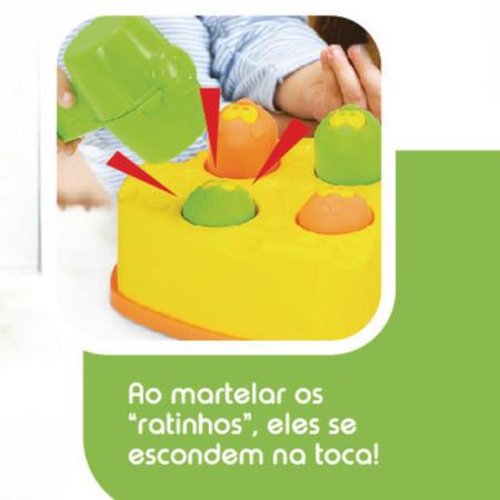 Memorix Ratinhos - Babebi - Brinquedo Educativo - Pingu Brinquedos