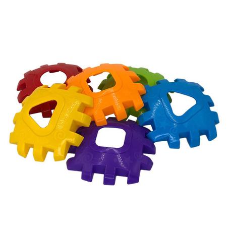Imagem de Brinquedo Cubo Didático Educativo Peças Monta e Desmonta Colorido Infantil c/ Formas Geométricas de Encaixar p/ Bebês Crianças Meninos e Meninas