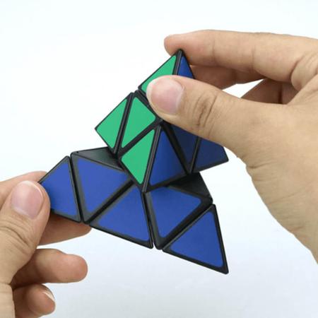 Cubo Mágico Profissional Pirâmide De Brinquedo, Cubo Mágico De