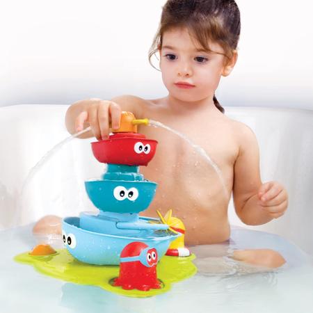 Brinquedo de banho para bebês Yookidoo (conjunto de 7 peças) Imagem de Brinquedo de banho para bebês Yookidoo (conjunto de 7 peças)