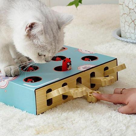 malha para gatos - Divertido Jogo em Forma S para Interação Gatos