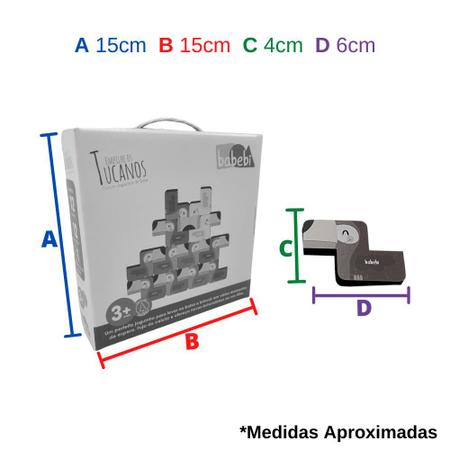 Empilhe Tucanos - Joguinho de Bolsa - Babebi, Mini Cientista Brinquedos -  Brinquedos Educativos e Criativos