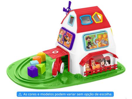 Brinquedo de Encaixar Fazendinha Ta Te Ti - 20 Peças - Calesita Imagem de Brinquedo de Encaixar Fazendinha Ta Te Ti - 20 Peças