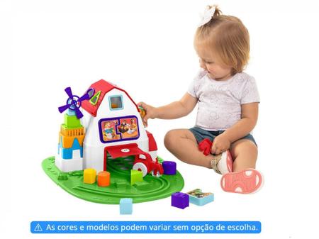 Brinquedo de Encaixar Fazendinha Ta Te Ti - 20 Peças - Calesita Imagem de Brinquedo de Encaixar Fazendinha Ta Te Ti - 20 Peças
