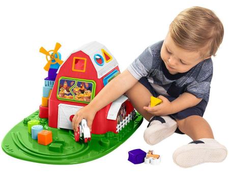 Brinquedo de Encaixar Fazendinha Ta Te Ti - 20 Peças - Calesita Imagem de Brinquedo de Encaixar Fazendinha Ta Te Ti - 20 Peças