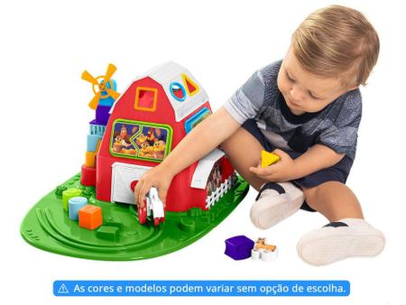 Imagem de Brinquedo de Encaixar Fazendinha Ta Te Ti - 20 Peças