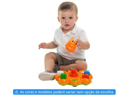 Imagem de Brinquedo de Encaixar Pula Bloco Ta Te Ti - 6 Peças