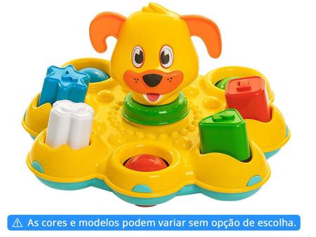 Imagem de Brinquedo de Encaixar Pula Bloco Ta Te Ti - 6 Peças