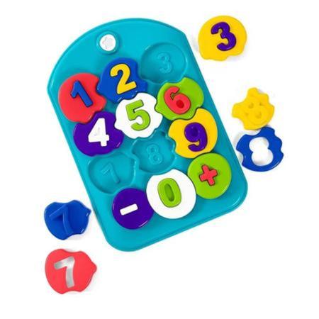 Imagem de Brinquedo de Encaixar Puzzle Mania Números - Ta Te Ti 25 Peças