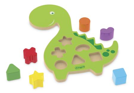 Imagem de Brinquedo de Encaixe Didático- Dino