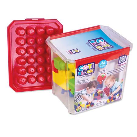 Kit Brinquedo Bebe 1 Ano Carrinho Puxar Blocos de Montar Didatico  Pedagogico Educativos Interativo Jogos de Encaixe - DISMAT - Jogos  Educativos - Magazine Luiza