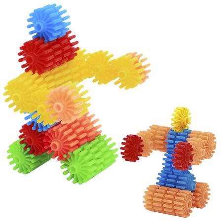 Brinquedo Blocos De Montar Plukt 100 Pecas Poki Toys - Papellotti