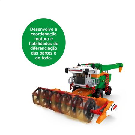 Imagem de Brinquedo De Montar Fazenda Ultra Coitadeira 540 Peças Infantil +6 Anos Educativo Desenvolvimento Xa