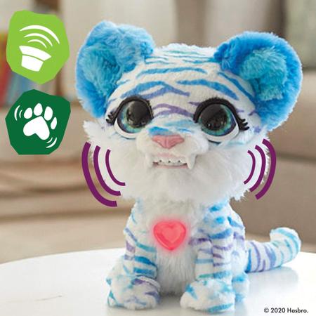 Imagem de Brinquedo de pelúcia interativo para animais de estimação FurReal North Sabertooth Kitty