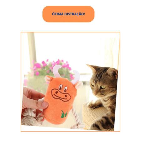 Brinquedo de Pelúcia Touro p/ Pets Cachorro c/ Apto e corda divertido - PetLon Imagem de Brinquedo de Pelúcia Touro p/ Pets Cachorro c/ Apto e corda divertido