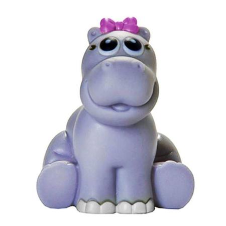 Imagem de Brinquedo de vinil para bebê a partir de 3 meses - hipopótamo