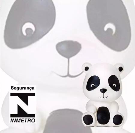 Imagem de Brinquedo de vinil para bebê a partir de 3 meses - panda